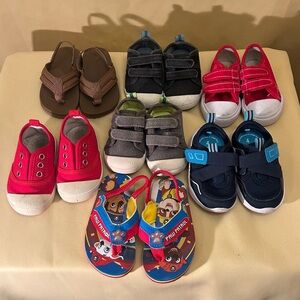 Kids' Assorted Color Shoe Collection